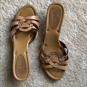 Cole Haan kitten heel sandal